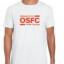 Oldham Sixth Form College T-Shirt - Design 1 with Orange Print Swatch