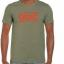 Oldham Sixth Form College T-Shirt - Design 1 with Orange Print Swatch